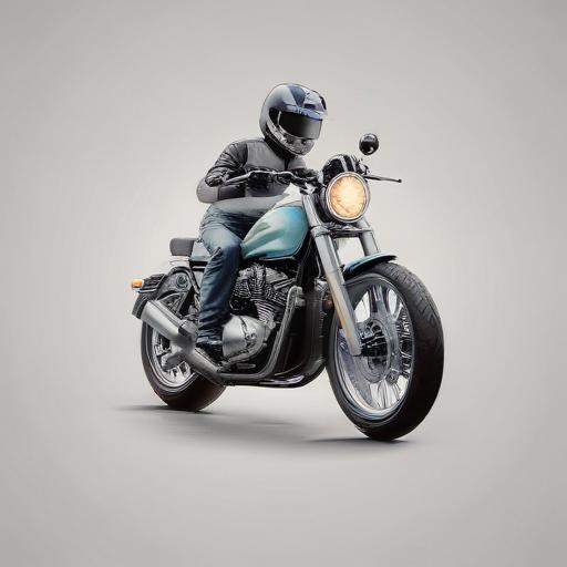 单词“motorcycle”的助记图片