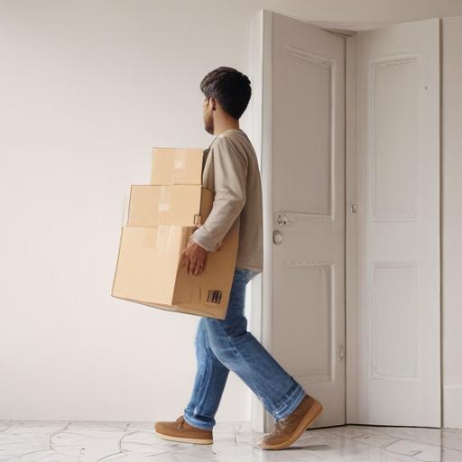 单词“move out”的助记图片