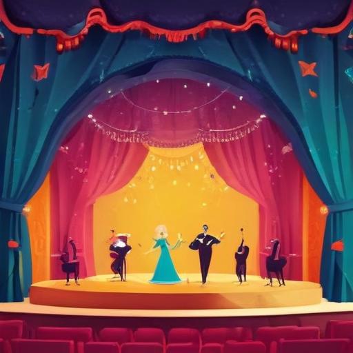 单词“musical”的助记图片