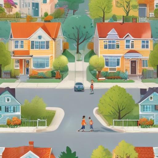 单词“neighborhood”的助记图片