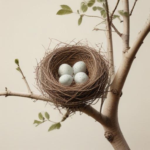 单词“nest”的助记图片
