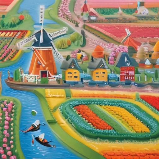 单词“netherlands”的助记图片