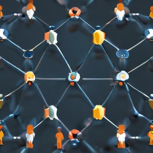 单词“networking”的助记图片