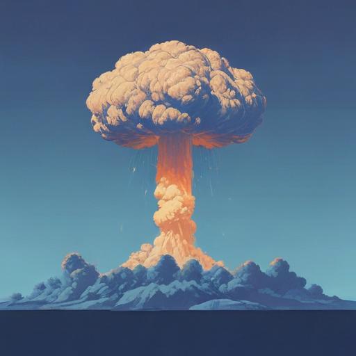 单词“nuke”的助记图片