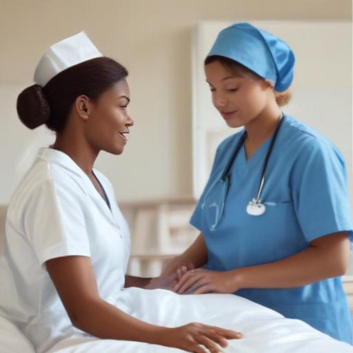 单词“nurse”的助记图片