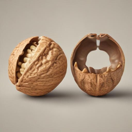 单词“nut”的助记图片