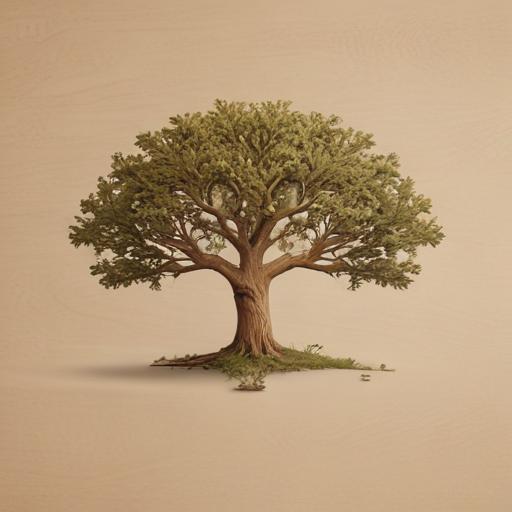 单词“oak”的助记图片
