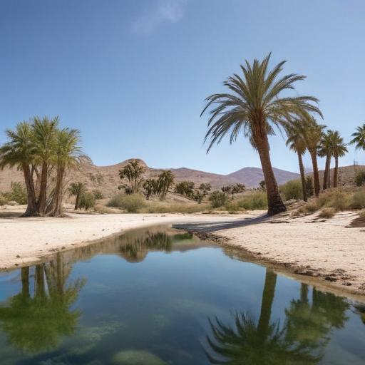 单词“oasis”的助记图片