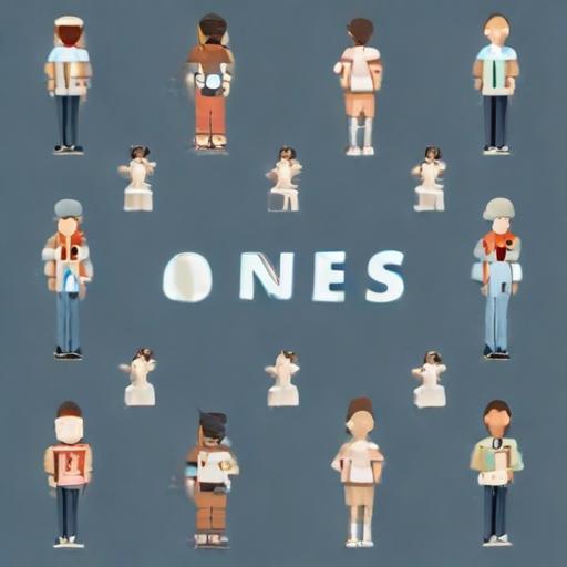 单词“ones”的助记图片