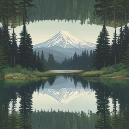 单词“oregon”的助记图片