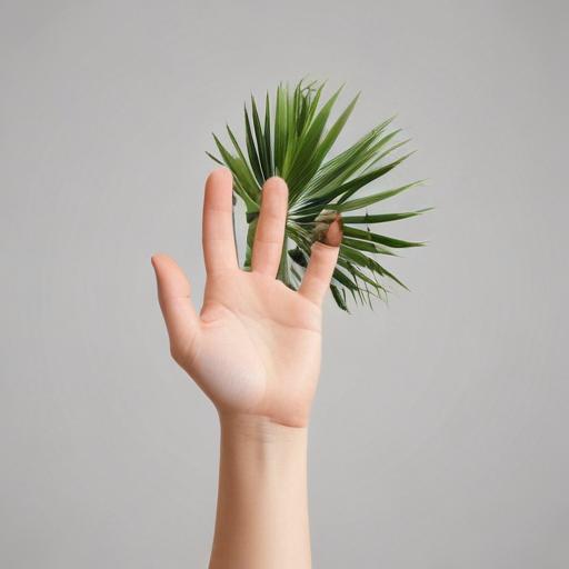 单词“palm”的助记图片