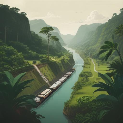 单词“panama”的助记图片