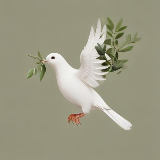 单词“peace”的助记图片
