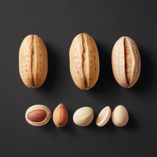 单词“peanut”的助记图片