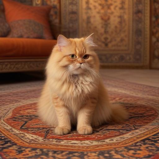 单词“persian”的助记图片