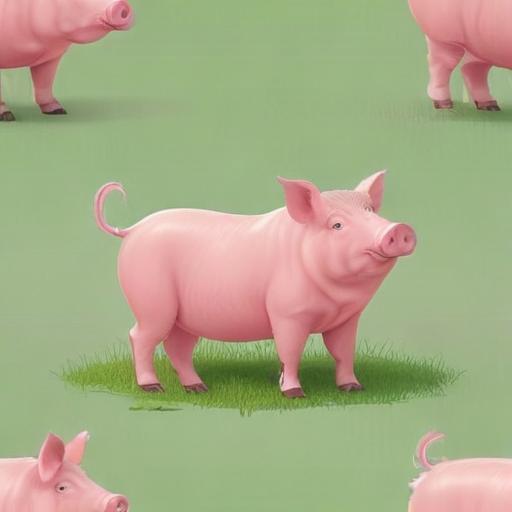 单词“pig”的助记图片