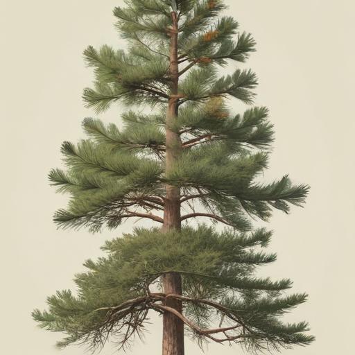 单词“pine”的助记图片