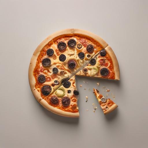 单词“pizza”的助记图片
