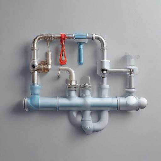 单词“plumbing”的助记图片