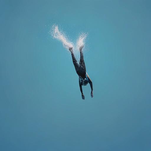 单词“plunge”的助记图片