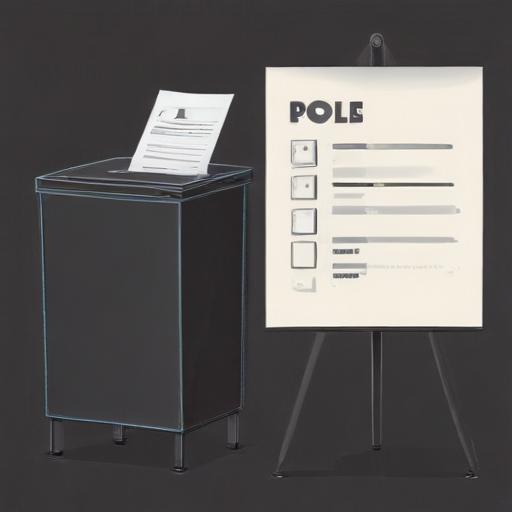 单词“poll”的助记图片