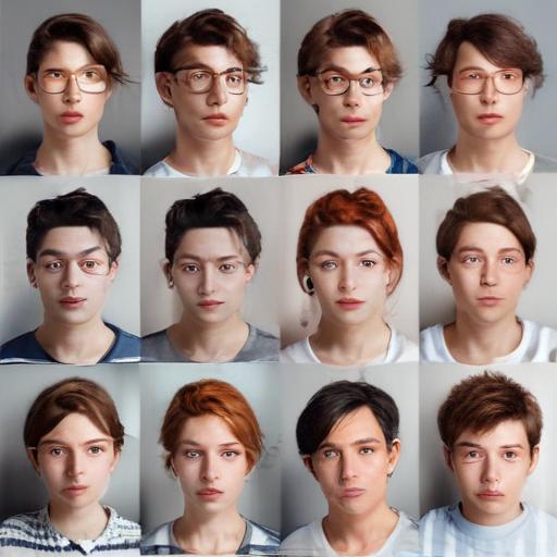 单词“portraits”的助记图片