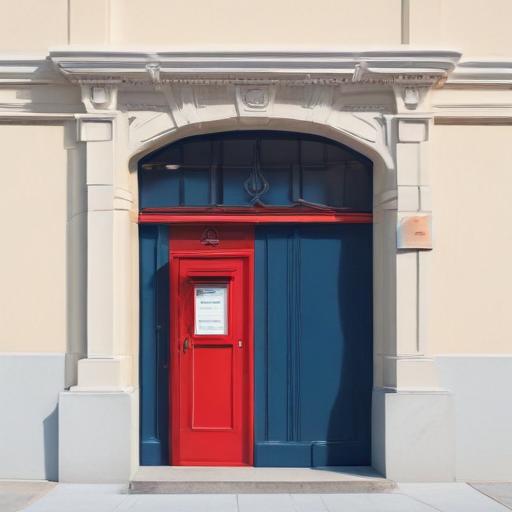 单词“post office”的助记图片