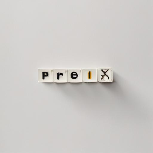 单词“prefix”的助记图片