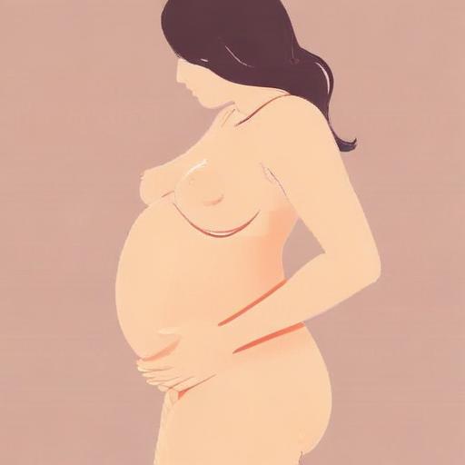 单词“pregnant”的助记图片