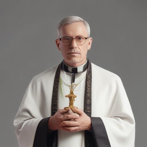 单词“priest”的助记图片