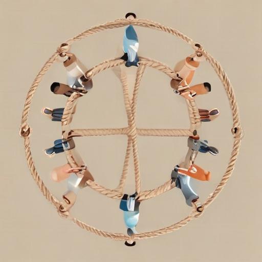 单词“pull together”的助记图片