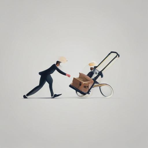 单词“pushing”的助记图片