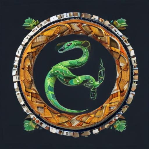 单词“python”的助记图片