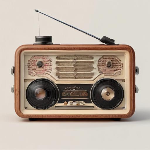 单词“radio”的助记图片