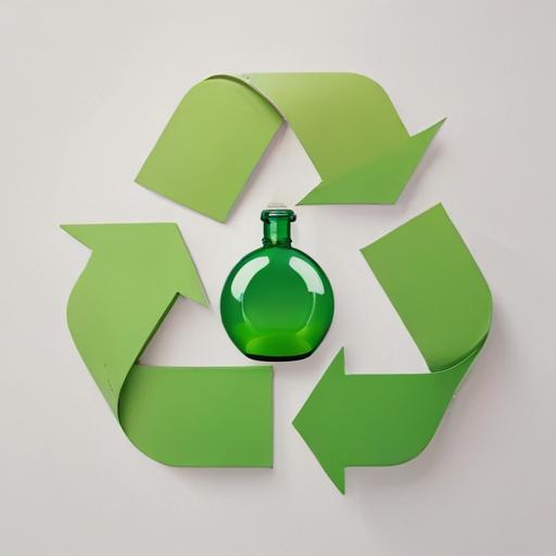 单词“recycling”的助记图片