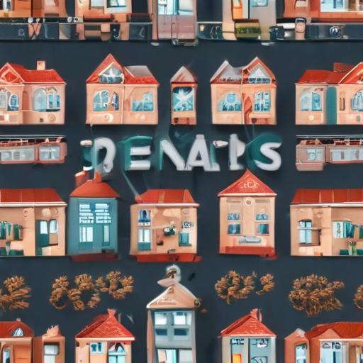 单词“rentals”的助记图片