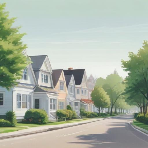 单词“residential”的助记图片