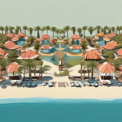 单词“resorts”的助记图片