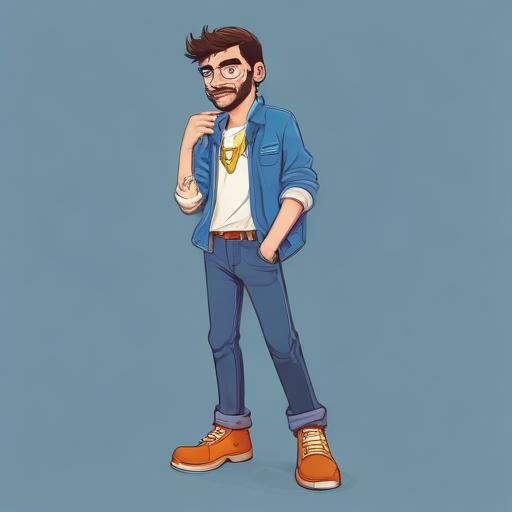 单词“ricky”的助记图片
