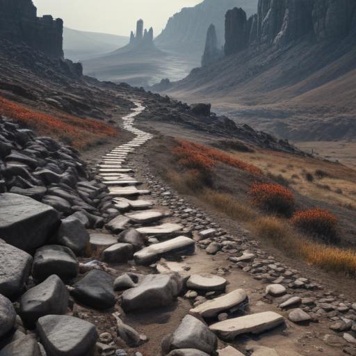 单词“rocky”的助记图片