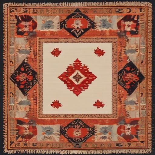 单词“rugs”的助记图片