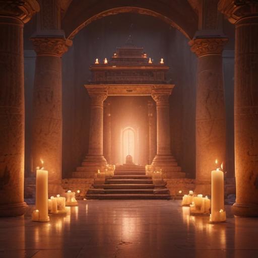 单词“sacred”的助记图片