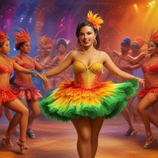 单词“samba”的助记图片