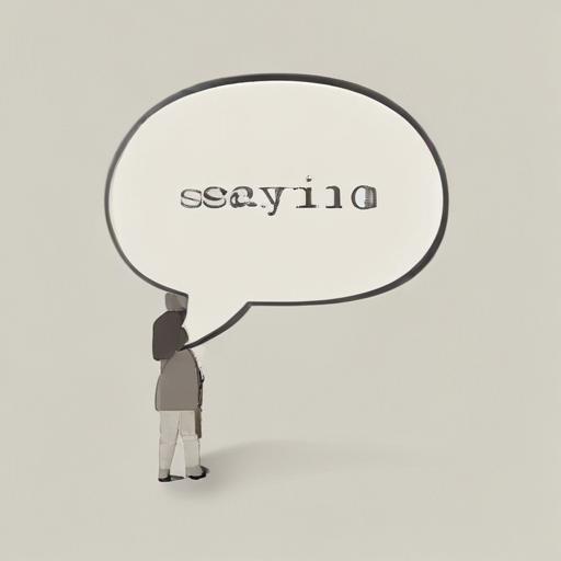 单词“saying”的助记图片
