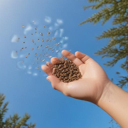单词“scatter”的助记图片