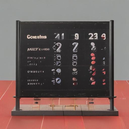 单词“scores”的助记图片