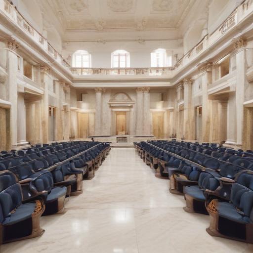 单词“senate”的助记图片