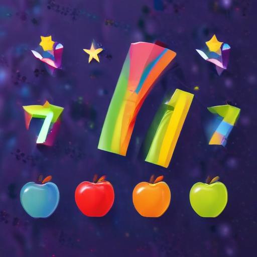 单词“seven”的助记图片