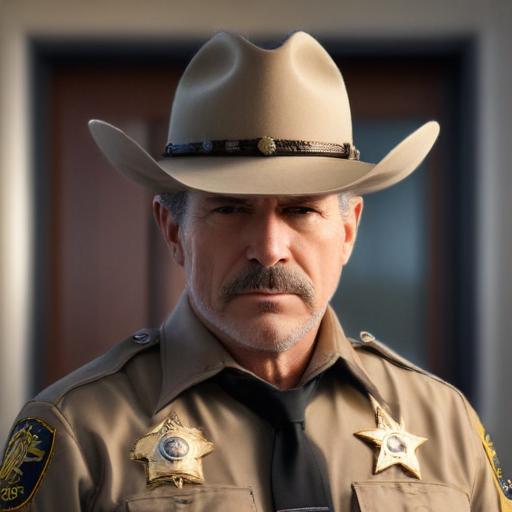 单词“sheriff”的助记图片