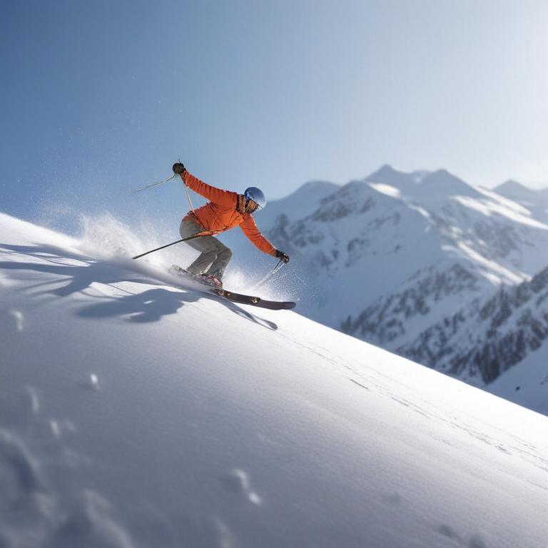 skiing - 更多图片 (modelslab_realistic_v2)